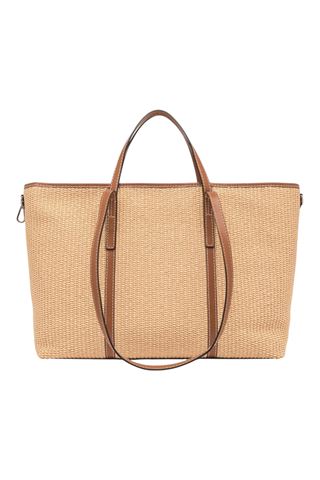 Borsa in paglia intrecciata colore naturale GIANNI CHIARINI | 10356-NATURE